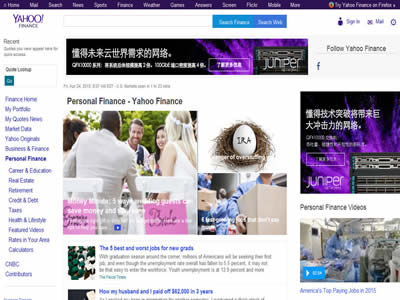 雅虎财经 雅虎财经