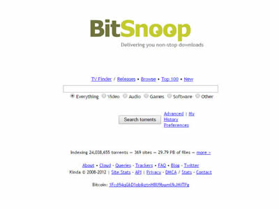 BitSnoop BitSnoop