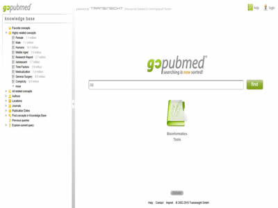 GoPubMed GoPubMed