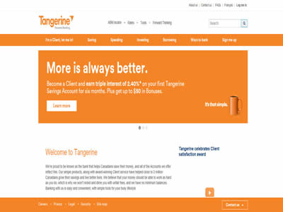 Tangerine Bank Tangerine Bank